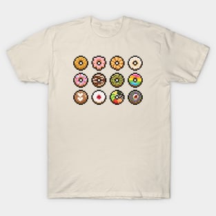 Pixel Donuts (Ver.2) T-Shirt